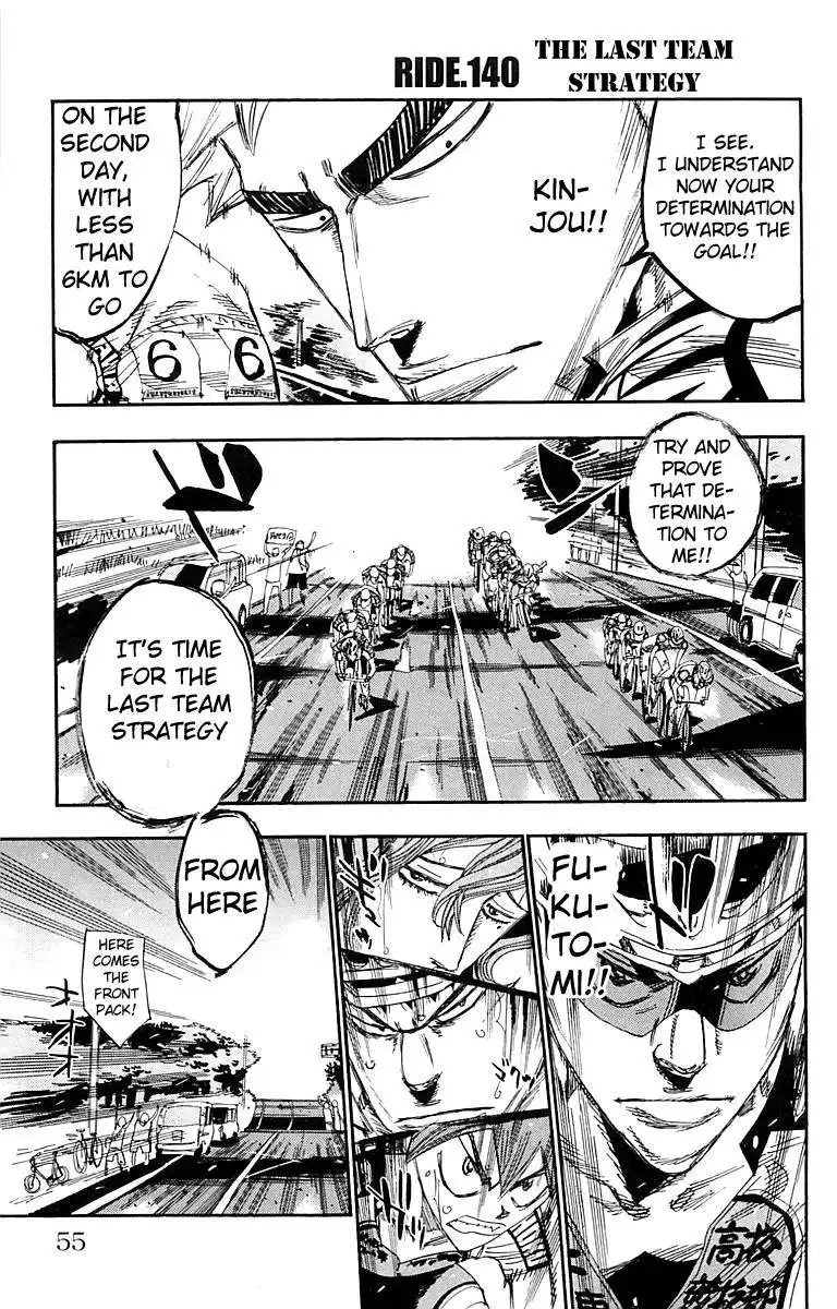 Yowamushi Pedal Chapter 140 1